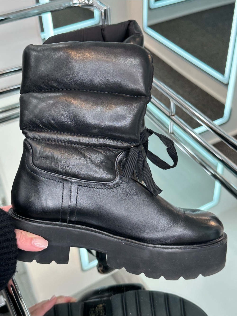 Stuart Weitzman Tyler Ultralift Padded Ankle Boot